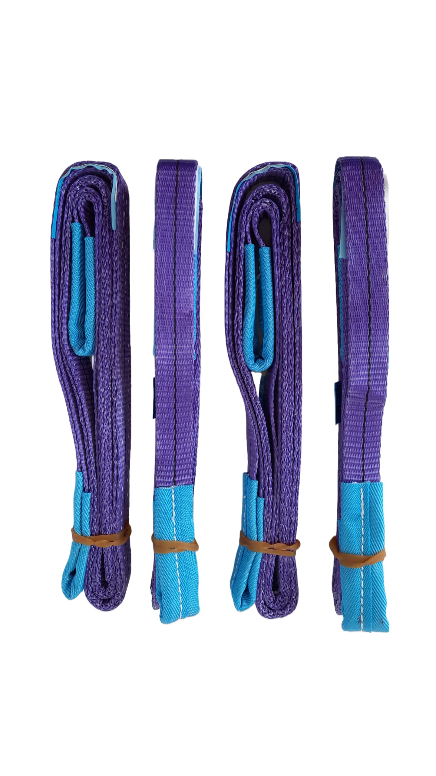 Hebeband EN 1492-1 Hebegurte Hebebänder Set mit 4 Stück Tragfähigkeit 1 to 1000 kg Nutzlänge 3m Hebeband EN 1492-1 Hebegurte Hebebänder Set mit 4 Stück Tragfähigkeit 1 to 1000 kg Nutzlänge 3m von BLP3