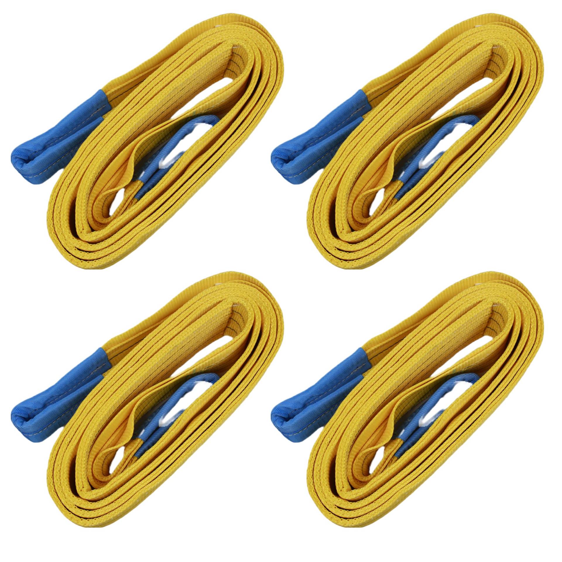 Hebeband Hebegurte Hebebänder 4 Stück Tragfähigkeit 3 to Nutlänge 3,0m Hebeband Hebegurte Hebebänder 4 Stück Tragfähigkeit 3 to Nutlänge 3,0m von BLP3