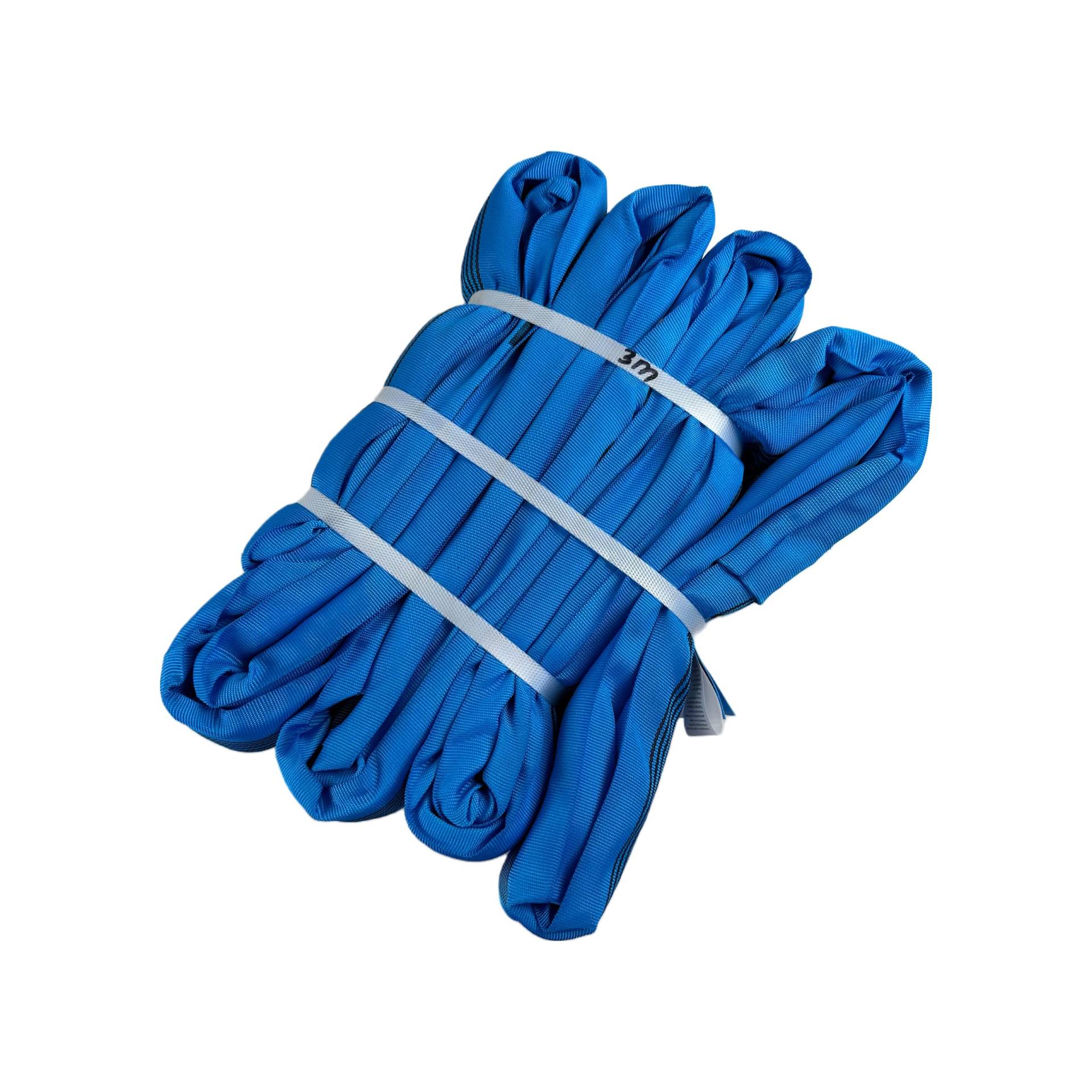 BLP3 Rundschlingen 8 to Tragfähigkeit 3,0-6,0 m Nutzlänge Hebeschlinge Kranschlinge Rundschlinge Kran Hebegurt (8 to 3,0 m) Polyester blau von BLP3