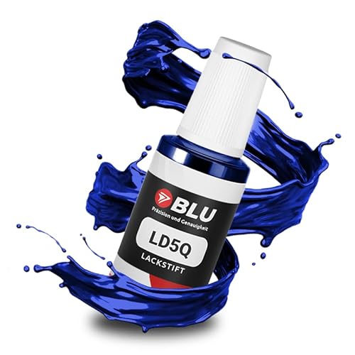 BLU Auto Lackstift Blau kompatibel für VW LD5Q BLAU SHADOWBLUE | Auto Lack Reparatur Ausbesserungslack von BLU