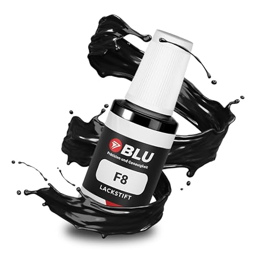 BLU Auto Lackstift Schwarz kompatibel für Ford F8 SCHWARZ | Auto Lack Reparatur Ausbesserungslack von BLU
