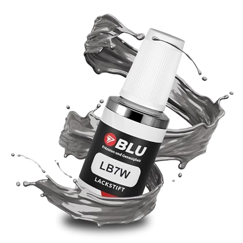 BLU Auto Lackstift Silber kompatibel für VW LB7W Silber TUNGSTENSILBER | Auto Lack Reparatur Ausbesserungslack von BLU
