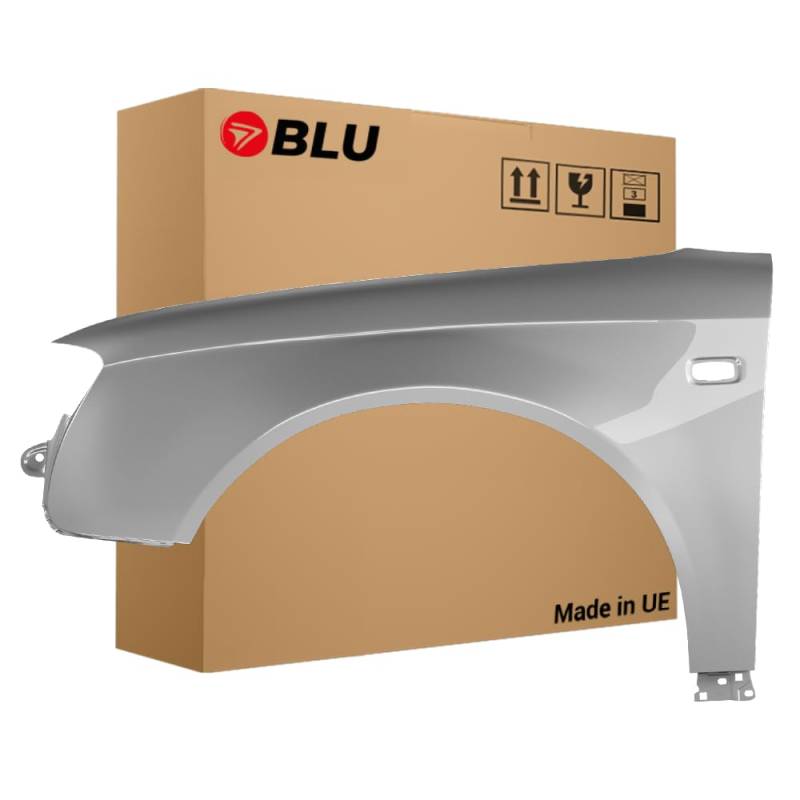 BLU Kotflügel Passend für Audi A4 B7 LY7W Links Silber | 2004-2008 | Vorderseite Vorne | Lackiert | Einbaufertig von BLU