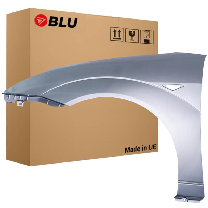 BLU Kotflügel Passend für Ford Focus Mk1 08 Links Silber | 1998-2004 | Vorderseite Vorne | Lackiert | Einbaufertig von BLU
