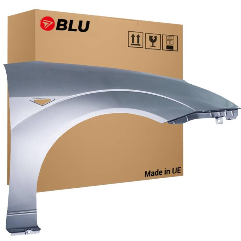 BLU Kotflügel Passend für Ford Focus Mk1 D1 Rechts Silber | 1998-2004 | Vorderseite Vorne | Lackiert | Einbaufertig von BLU