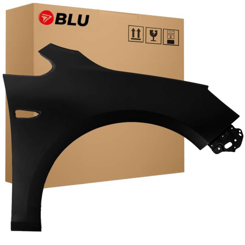 BLU Kotflügel Passend für Opel Astra J 4 IV Z22C Rechts Schwarz | 2009- | Vorderseite Vorne | Lackiert | Einbaufertig von BLU