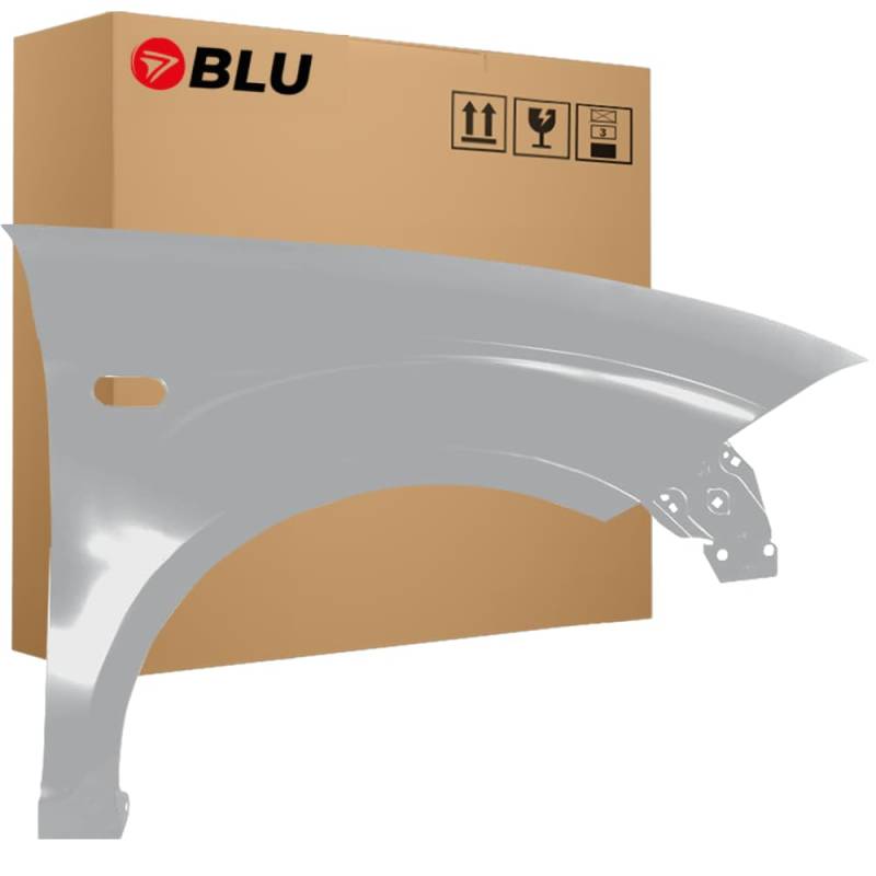BLU Kotflügel Passend für Seat Altea 5P1/5P5 LS7Y Rechts Silber | 2004-2015 | Vorderseite Vorne | Lackiert | Einbaufertig von BLU