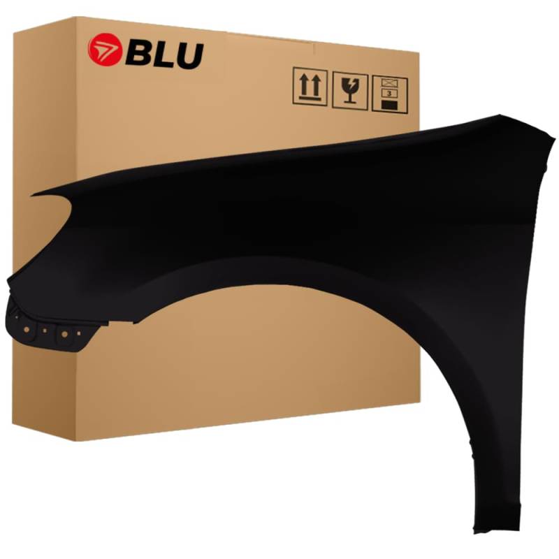 BLU Kotflügel Passend für Volkswagen GOLF VI 6 KOMBI LC9X Links Schwarz | 2008-2016 | Vorderseite Vorne | Lackiert | Einbaufertig von BLU