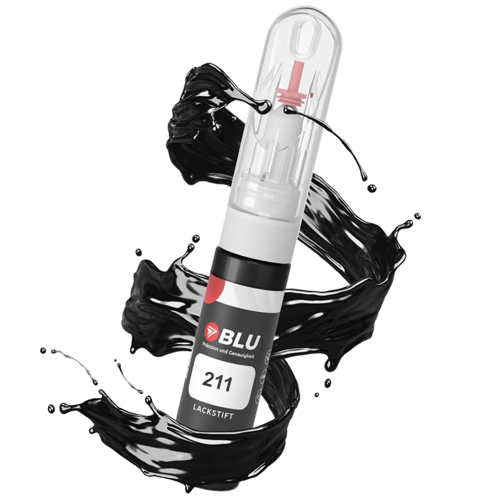 BLU Lackstift Auto kompatibel für Toyota 211 SCHWARZ BLACKDIAMOND MIDNIGHTSCHWARZ | Auto Lack Reparatur 2in1 Ausbesserungslack Pinsel + Nadel BLU Lackstift Auto kompatibel für Toyota 211 SCHWARZ BLACKDIAMOND MIDNIGHTSCHWARZ | Auto Lack Reparatur 2in1 Ausbesserungslack Pinsel + Nadel von BLU