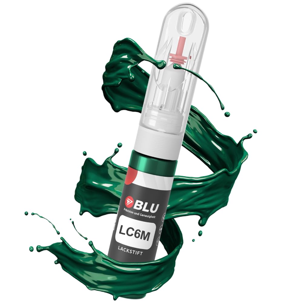 BLU Lackstift Auto kompatibel für VW LC6M Grun BRIGHTGREEN | Auto Lack Reparatur 2in1 Ausbesserungslack Pinsel + Nadel BLU Lackstift Auto kompatibel für VW LC6M Grun BRIGHTGREEN | Auto Lack Reparatur 2in1 Ausbesserungslack Pinsel + Nadel von BLU