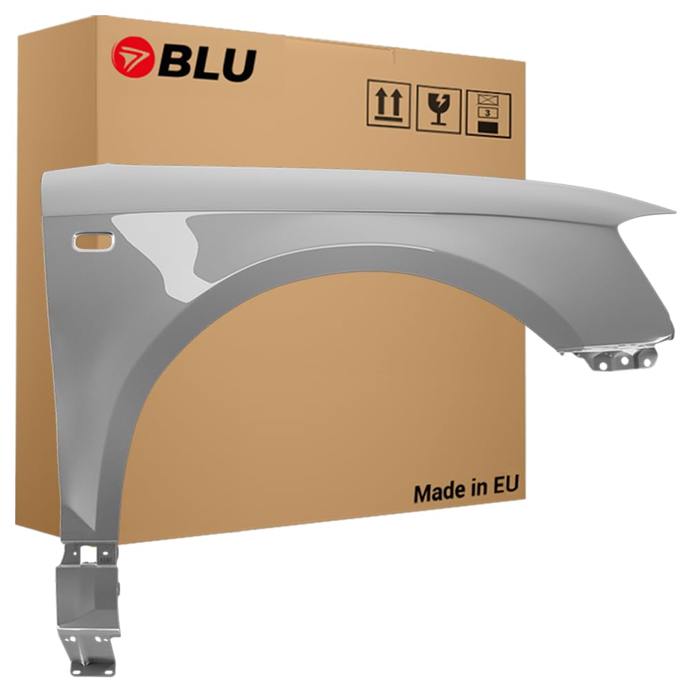 BLU Premium Kotflügel Passend für Audi A3 8P II-generation LY7W Rechts Silber | 2003-2008 | Vorderseite Vorne | Verzinkt & Lackiert| Einbaufertig BLU Premium Kotflügel Passend für Audi A3 8P II-generation LY7W Rechts Silber | 2003-2008 | Vorderseite Vorne | Verzinkt & Lackiert| Einbaufertig von BLU
