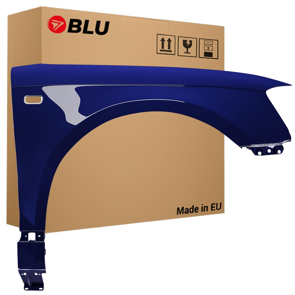 BLU Premium Kotflügel Passend für Audi A3 8P II-generation LZ5J Rechts Blau | 2003-2008 | Vorderseite Vorne | Verzinkt & Lackiert| Einbaufertig BLU Premium Kotflügel Passend für Audi A3 8P II-generation LZ5J Rechts Blau | 2003-2008 | Vorderseite Vorne | Verzinkt & Lackiert| Einbaufertig von BLU