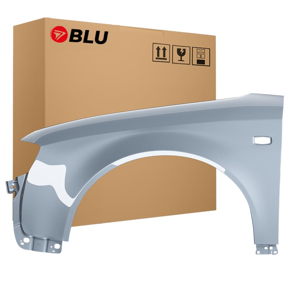 BLU Premium Kotflügel Passend für Audi A4 B6 LY7L Links Silber | 2000-2004 | Vorderseite Vorne | Verzinkt & Lackiert | Einbaufertig BLU Premium Kotflügel Passend für Audi A4 B6 LY7L Links Silber | 2000-2004 | Vorderseite Vorne | Verzinkt & Lackiert | Einbaufertig von BLU