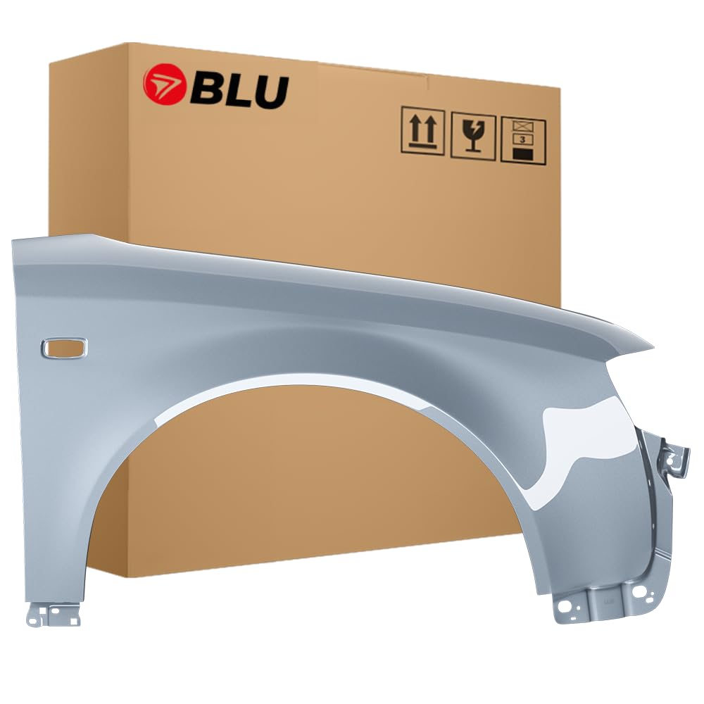 BLU Premium Kotflügel Passend für Audi A4 B6 LY7L Rechts Silber | 2000-2004 | Vorderseite Vorne | Verzinkt & Lackiert | Einbaufertig BLU Premium Kotflügel Passend für Audi A4 B6 LY7L Rechts Silber | 2000-2004 | Vorderseite Vorne | Verzinkt & Lackiert | Einbaufertig von BLU