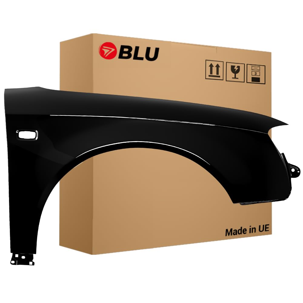 BLU Premium Kotflügel Passend für Audi A4 B7 LY9B Rechts Schwarz | 2004-2008 | Vorderseite Vorne | Verzinkt & Lackiert | Einbaufertig BLU Premium Kotflügel Passend für Audi A4 B7 LY9B Rechts Schwarz | 2004-2008 | Vorderseite Vorne | Verzinkt & Lackiert | Einbaufertig von BLU