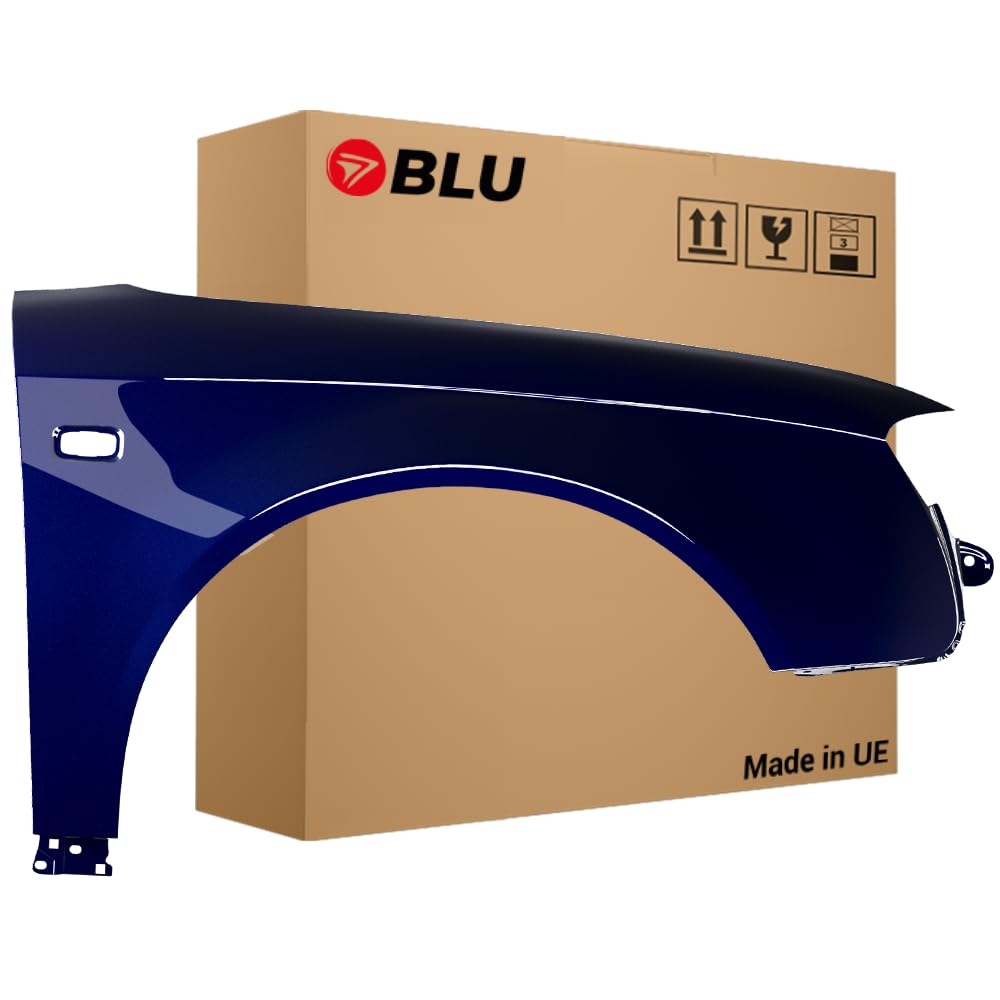 BLU Premium Kotflügel Passend für Audi A4 B7 LZ5J Rechts Blau | 2004-2008 | Vorderseite Vorne | Verzinkt & Lackiert | Einbaufertig BLU Premium Kotflügel Passend für Audi A4 B7 LZ5J Rechts Blau | 2004-2008 | Vorderseite Vorne | Verzinkt & Lackiert | Einbaufertig von BLU