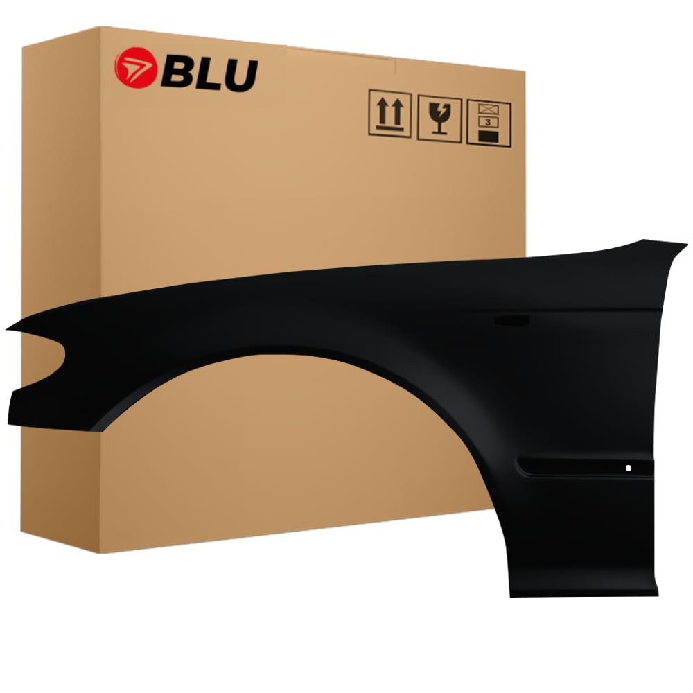 BLU Premium Kotflügel Passend für BMW 3 E46 Lift 475 Links Schwarz | 2001-2005 | Vorderseite Vorne | Verzinkt & Lackiert | Einbaufertig BLU Premium Kotflügel Passend für BMW 3 E46 Lift 475 Links Schwarz | 2001-2005 | Vorderseite Vorne | Verzinkt & Lackiert | Einbaufertig von BLU