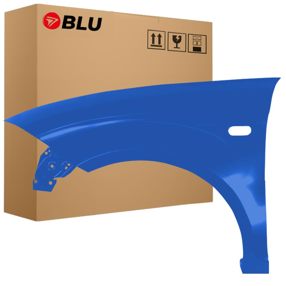 BLU Premium Kotflügel Passend für Seat Toledo III 3 LW5P Links Blau | 2004-2009 | Vorderseite Vorne | Verzinkt & Lackiert | Einbaufertig BLU Premium Kotflügel Passend für Seat Toledo III 3 LW5P Links Blau | 2004-2009 | Vorderseite Vorne | Verzinkt & Lackiert | Einbaufertig von BLU