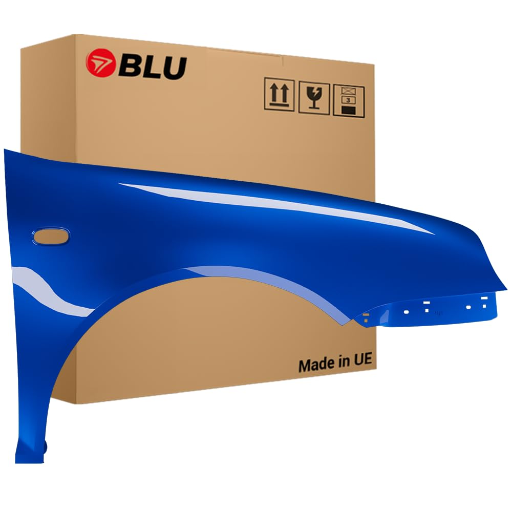 BLU Premium Kotflügel Passend für VW Volkswagen Golf IV 4 LA5W Rechts Blau | 1997-2006 | Vorderseite Vorne | Verzinkt & Lackiert| Einbaufertig BLU Premium Kotflügel Passend für VW Volkswagen Golf IV 4 LA5W Rechts Blau | 1997-2006 | Vorderseite Vorne | Verzinkt & Lackiert| Einbaufertig von BLU