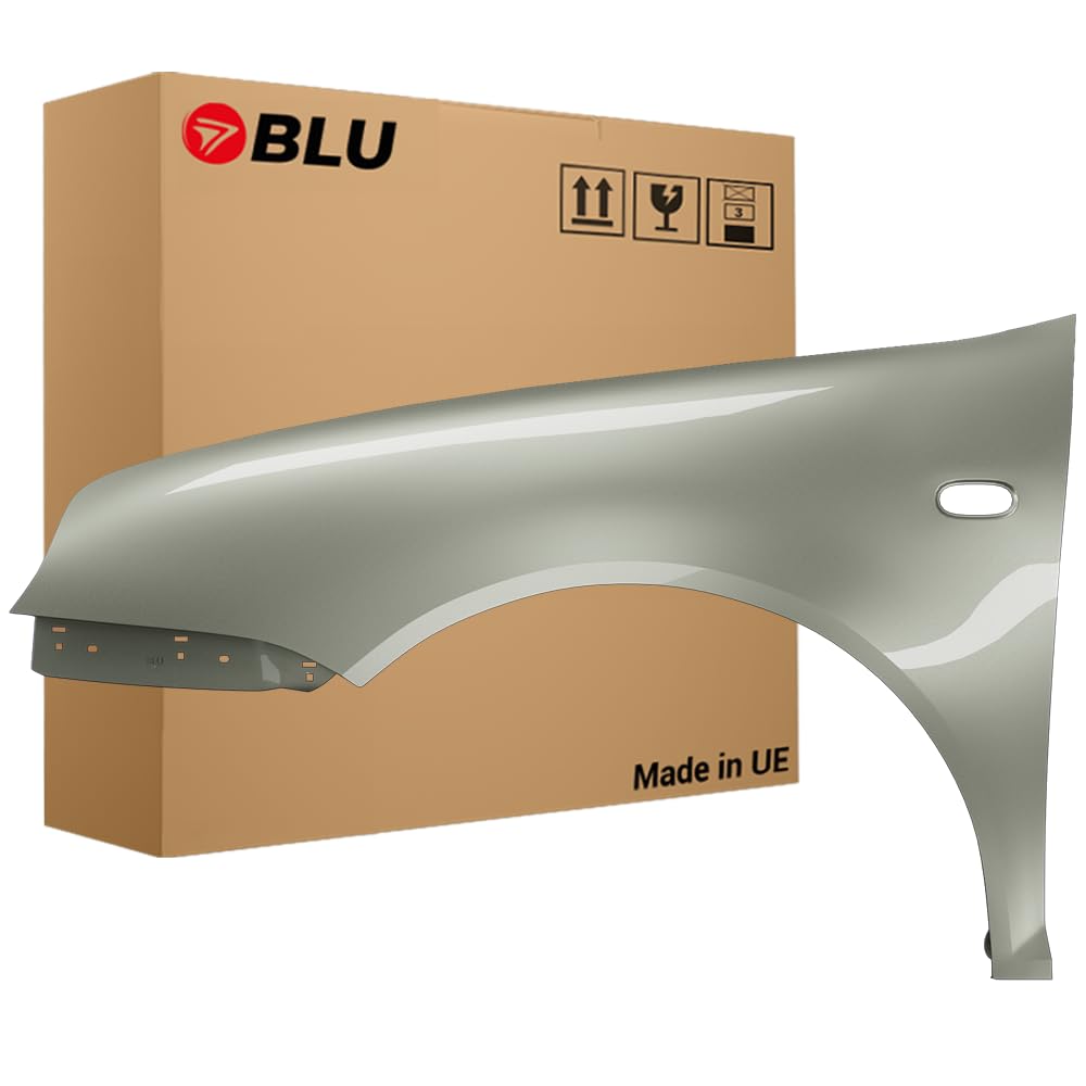 BLU Premium Kotflügel Passend für VW Volkswagen Golf IV 4 LB7Z Links Silber | 1997-2006 | Vorderseite Vorne | Verzinkt & Lackiert| Einbaufertig BLU Premium Kotflügel Passend für VW Volkswagen Golf IV 4 LB7Z Links Silber | 1997-2006 | Vorderseite Vorne | Verzinkt & Lackiert| Einbaufertig von BLU