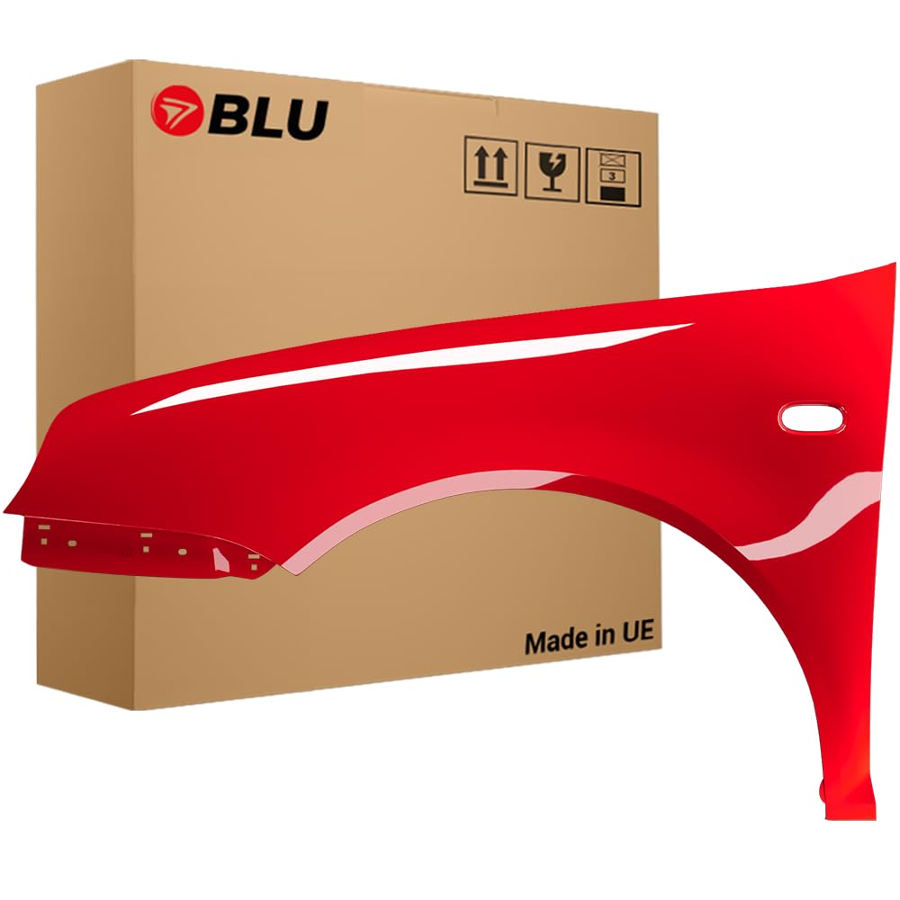 BLU Premium Kotflügel Passend für VW Volkswagen Golf IV 4 LP3G Links Rot | 1997-2006 | Vorderseite Vorne | Verzinkt & Lackiert| Einbaufertig BLU Premium Kotflügel Passend für VW Volkswagen Golf IV 4 LP3G Links Rot | 1997-2006 | Vorderseite Vorne | Verzinkt & Lackiert| Einbaufertig von BLU