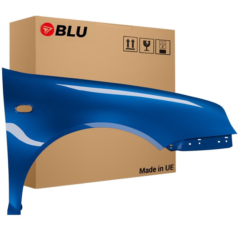 BLU Premium Kotflügel Passend für VW Volkswagen Golf IV 4 LW5Y Rechts Blau | 1997-2006 | Vorderseite Vorne | Verzinkt & Lackiert| Einbaufertig BLU Premium Kotflügel Passend für VW Volkswagen Golf IV 4 LW5Y Rechts Blau | 1997-2006 | Vorderseite Vorne | Verzinkt & Lackiert| Einbaufertig von BLU