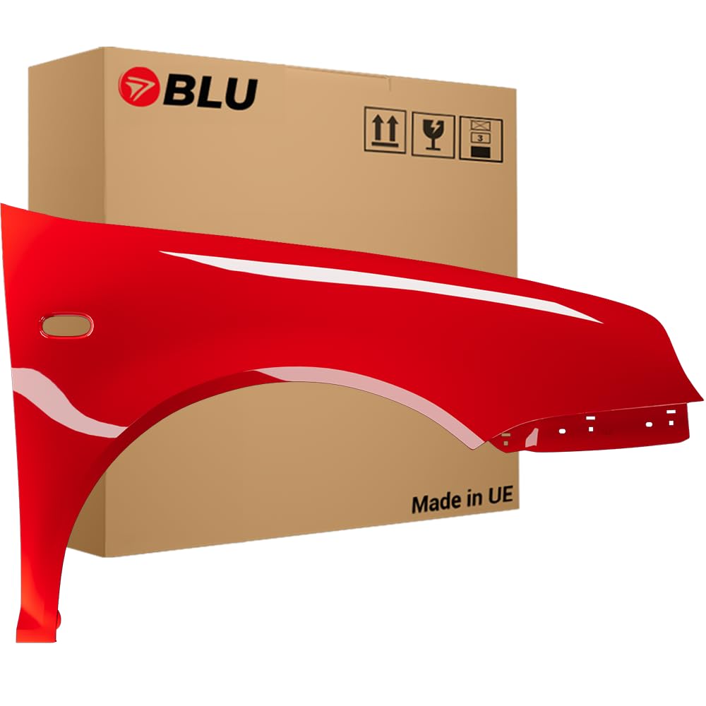 BLU Premium Kotflügel Passend für VW Volkswagen Golf IV 4 LY3D Rechts Rot | 1997-2006 | Vorderseite Vorne | Verzinkt & Lackiert| Einbaufertig BLU Premium Kotflügel Passend für VW Volkswagen Golf IV 4 LY3D Rechts Rot | 1997-2006 | Vorderseite Vorne | Verzinkt & Lackiert| Einbaufertig von BLU