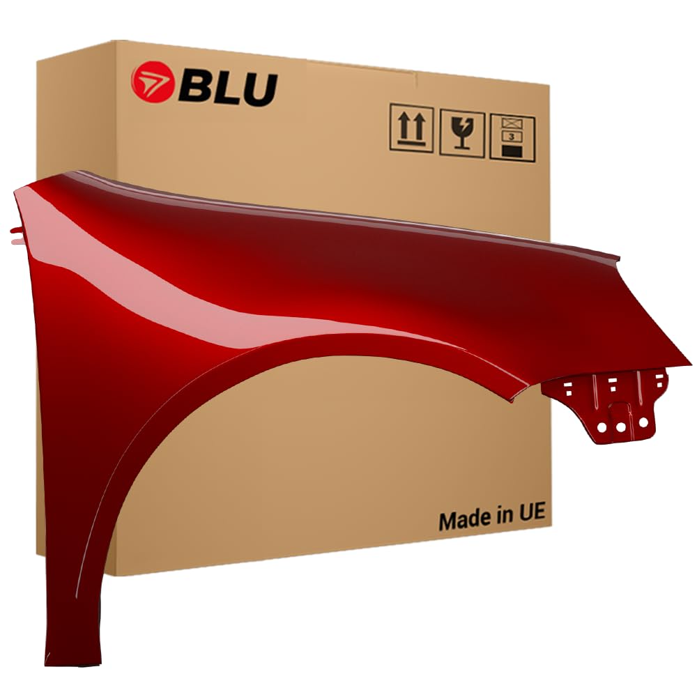 BLU Premium Kotflügel Passend für VW Volkswagen Golf V 5 schrägheck LA3W Rechts Rot | 2003-2009 | Vorderseite Vorne | Verzinkt & Lackiert | Einbaufertig BLU Premium Kotflügel Passend für VW Volkswagen Golf V 5 schrägheck LA3W Rechts Rot | 2003-2009 | Vorderseite Vorne | Verzinkt & Lackiert | Einbaufertig von BLU