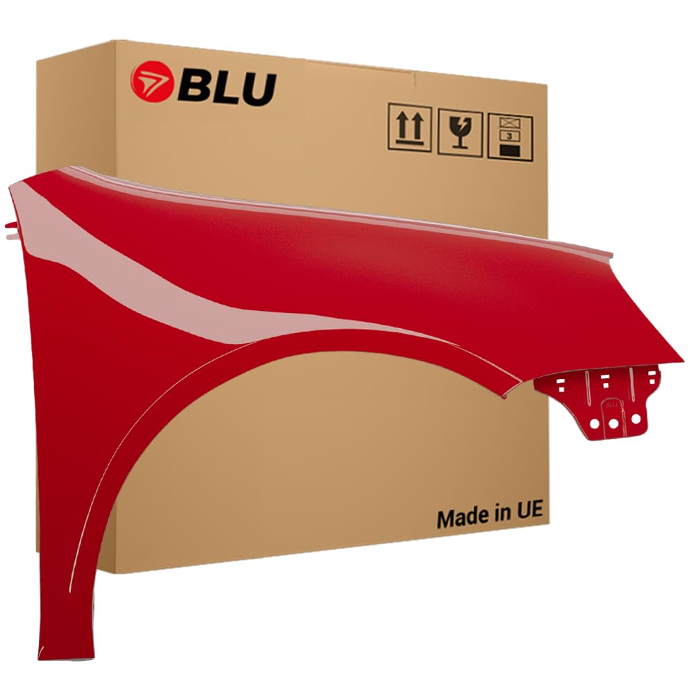 BLU Premium Kotflügel Passend für VW Volkswagen Golf V 5 schrägheck LY3D Rechts Rot | 2003-2009 | Vorderseite Vorne | Verzinkt & Lackiert | Einbaufertig BLU Premium Kotflügel Passend für VW Volkswagen Golf V 5 schrägheck LY3D Rechts Rot | 2003-2009 | Vorderseite Vorne | Verzinkt & Lackiert | Einbaufertig von BLU