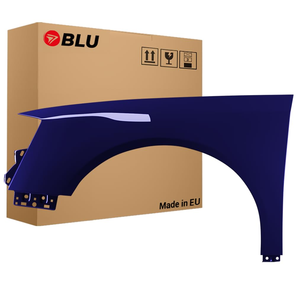 BLU Premium Kotflügel Passend für VW Volkswagen Passat B6 LA5E Links Blau | 2005-2010 | Vorderseite Vorne | Verzinkt & Lackiert | Einbaufertig BLU Premium Kotflügel Passend für VW Volkswagen Passat B6 LA5E Links Blau | 2005-2010 | Vorderseite Vorne | Verzinkt & Lackiert | Einbaufertig von BLU