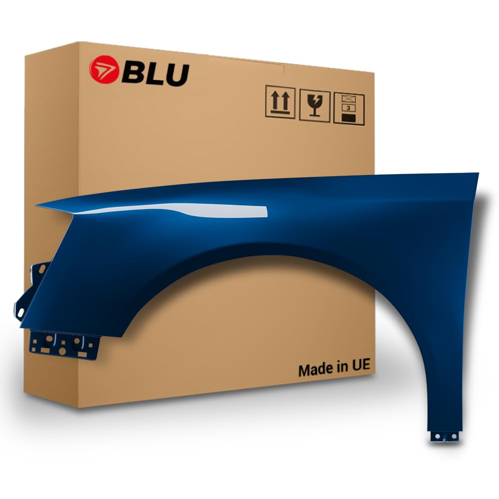 BLU Premium Kotflügel Passend für VW Volkswagen Passat B6 LC5C Links Blau | 2005-2010 | Vorderseite Vorne | Verzinkt & Lackiert | Einbaufertig BLU Premium Kotflügel Passend für VW Volkswagen Passat B6 LC5C Links Blau | 2005-2010 | Vorderseite Vorne | Verzinkt & Lackiert | Einbaufertig von BLU