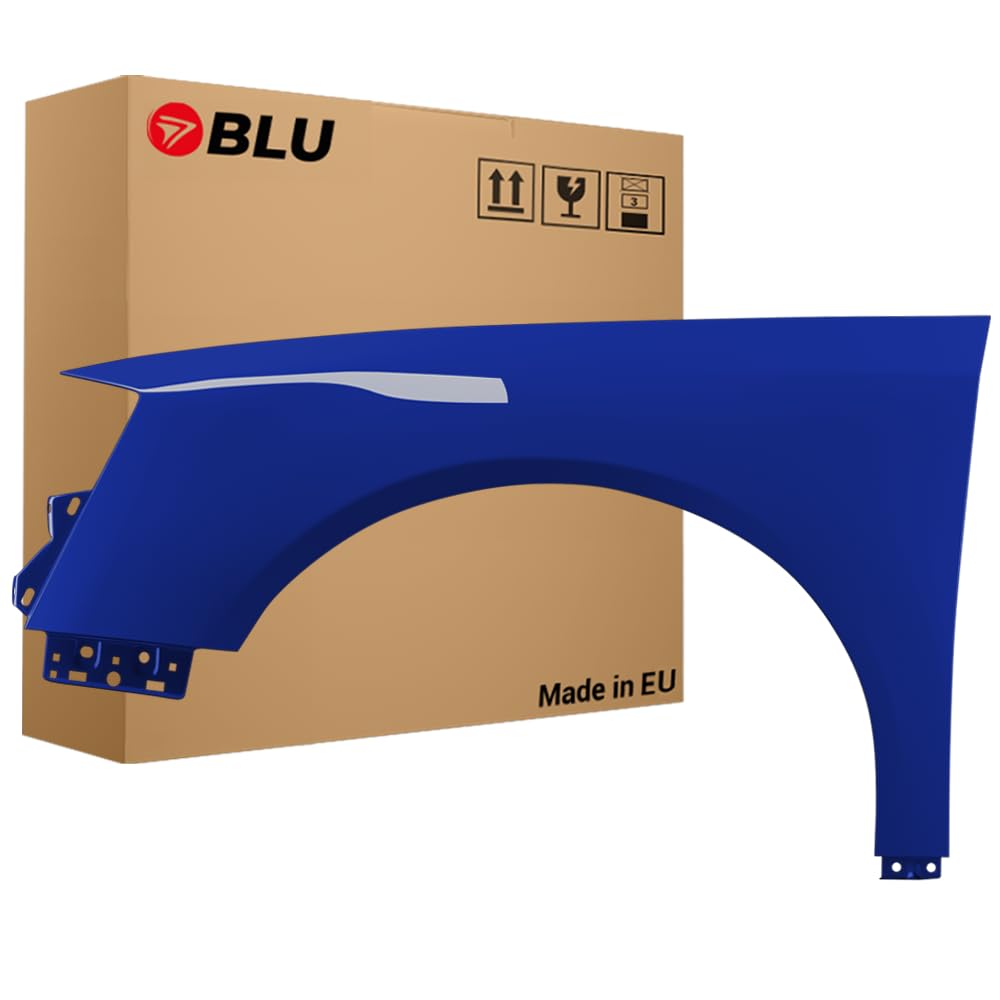 BLU Premium Kotflügel Passend für VW Volkswagen Passat B6 LL5M Links Blau | 2005-2010 | Vorderseite Vorne | Verzinkt & Lackiert | Einbaufertig BLU Premium Kotflügel Passend für VW Volkswagen Passat B6 LL5M Links Blau | 2005-2010 | Vorderseite Vorne | Verzinkt & Lackiert | Einbaufertig von BLU