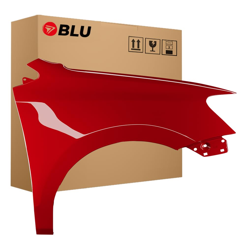 BLU Premium Kotflügel Passend für VW Volkswagen Polo 6R1 LA3X Rechts Rot | 2009-2017 | Vorderseite Vorne | Verzinkt & Lackiert | Einbaufertig BLU Premium Kotflügel Passend für VW Volkswagen Polo 6R1 LA3X Rechts Rot | 2009-2017 | Vorderseite Vorne | Verzinkt & Lackiert | Einbaufertig von BLU