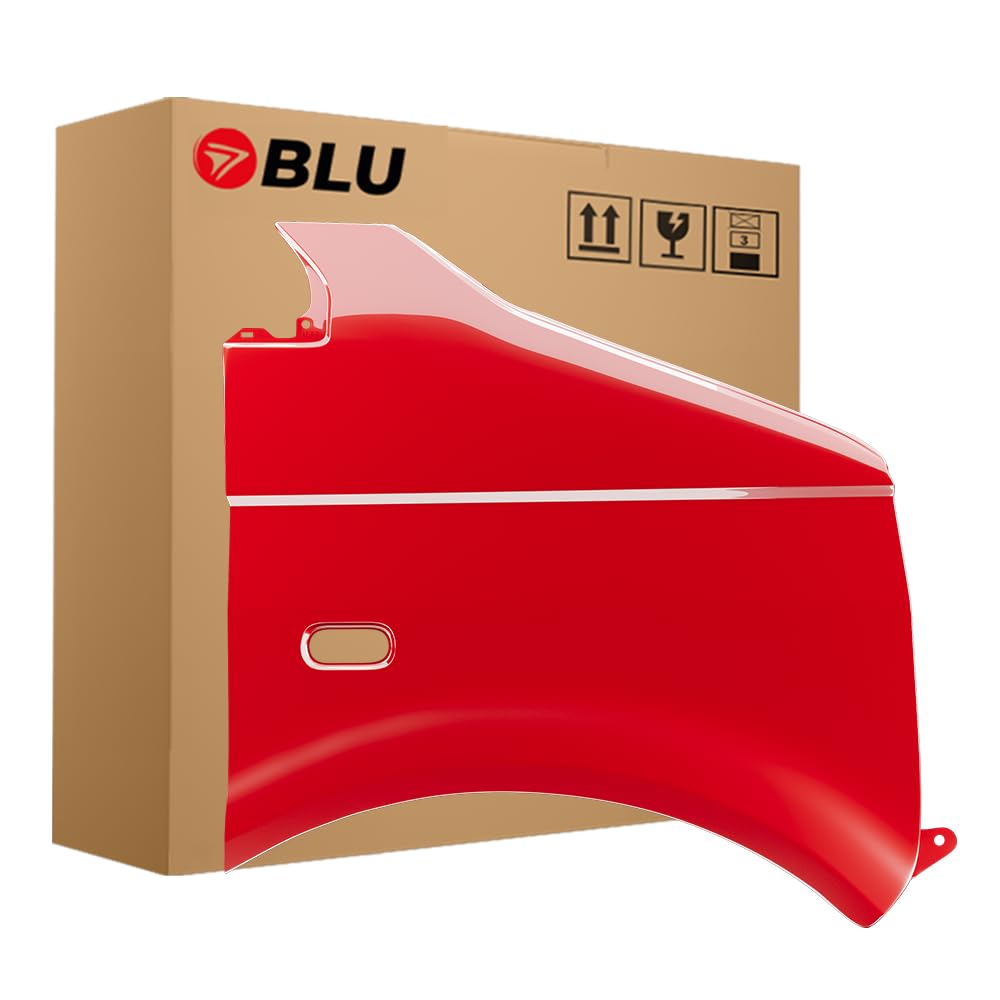 BLU Premium Kotflügel Passend für VW Volkswagen Transporter T5 / Multivan LY3D Rechts Rot | 2003-2015 | Vorderseite Vorne | Verzinkt & Lackiert | Einbaufertig BLU Premium Kotflügel Passend für VW Volkswagen Transporter T5 / Multivan LY3D Rechts Rot | 2003-2015 | Vorderseite Vorne | Verzinkt & Lackiert | Einbaufertig von BLU
