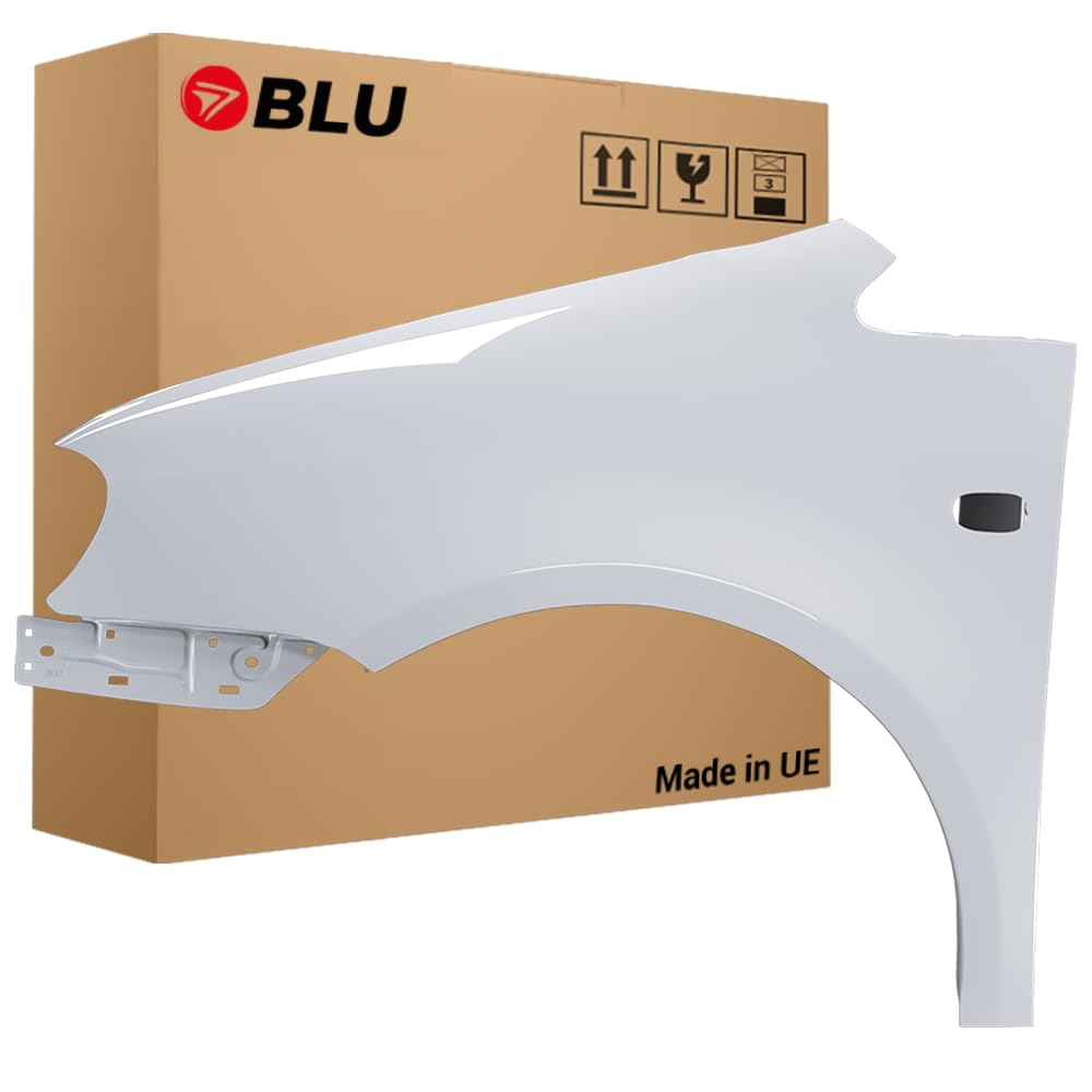 BLU Premium Kotflügel Passend für Volkswagen Caddy III 3 2K LA7W Links Silber | 2004-2010 | Vorderseite Vorne | Verzinkt & Lackiert | Einbaufertig BLU Premium Kotflügel Passend für Volkswagen Caddy III 3 2K LA7W Links Silber | 2004-2010 | Vorderseite Vorne | Verzinkt & Lackiert | Einbaufertig von BLU