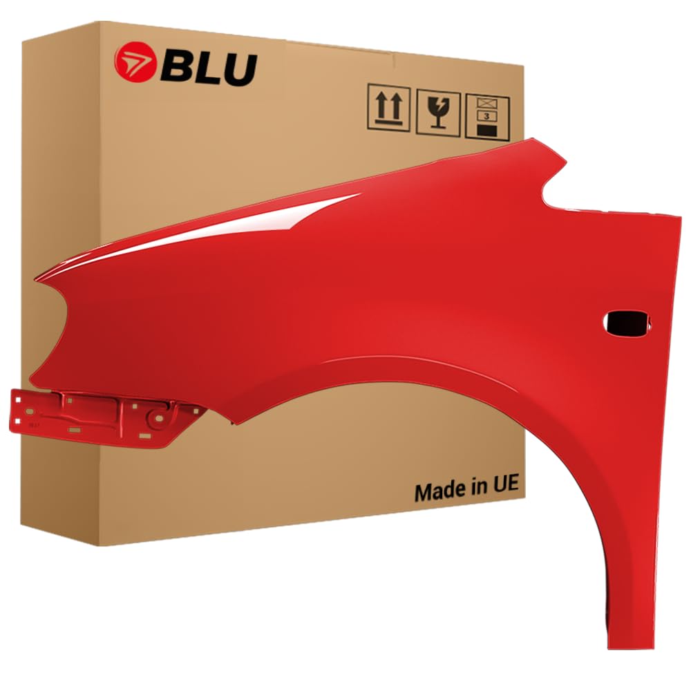BLU Premium Kotflügel Passend für Volkswagen Caddy III 3 2K LY3D Links Rot | 2004-2010 | Vorderseite Vorne | Verzinkt & Lackiert | Einbaufertig BLU Premium Kotflügel Passend für Volkswagen Caddy III 3 2K LY3D Links Rot | 2004-2010 | Vorderseite Vorne | Verzinkt & Lackiert | Einbaufertig von BLU