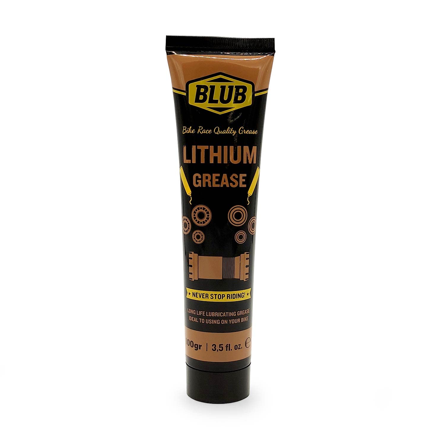 BLUB Lithium Fett 100mg, Lithiumfett für Fahrradlager, Fett Kugellager, Lager Fett, Wälzlagerfett, Lithium Schmierfett, Schmierfett Tube, Fahrradfett, Fahrrad Kette öl, Radlager Fett BLUB Lithium Fett 100mg, Lithiumfett für Fahrradlager, Fett Kugellager, Lager Fett, Wälzlagerfett, Lithium Schmierfett, Schmierfett Tube, Fahrradfett, Fahrrad Kette öl, Radlager Fett von BLUB