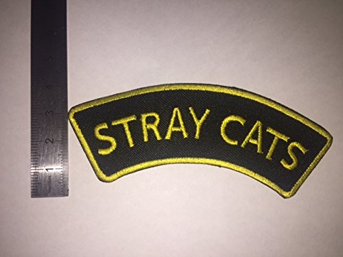 Ecusson-Patches Aufnaher Toppa???Stray Cats???zum Aufb?geln von CEEBOO