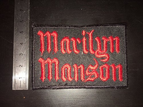 Patch Aufnäher Toppa – Marylin Manson – zum Aufbügeln von BLUE HAWAI
