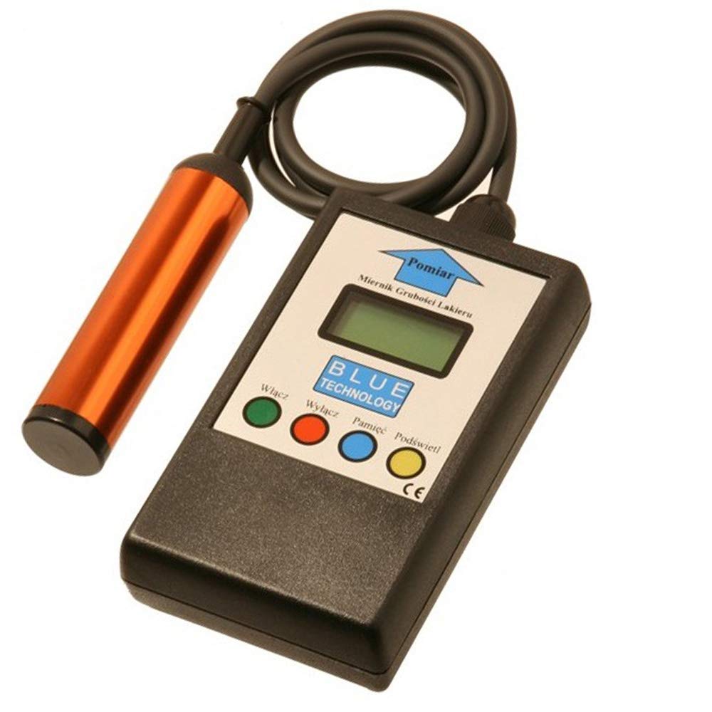 Blue Technology Schichtdickenmessgerät Lackdickenmessgerät MGR-10-S-AL | Stahl & Aluminium Coating Thickness Gauge | Lacktester für Auto | Hergestellt in EU, 11cm x 6,5cm x 2,8cm Blue Technology Schichtdickenmessgerät Lackdickenmessgerät MGR-10-S-AL | Stahl & Aluminium Coating Thickness Gauge | Lacktester für Auto | Hergestellt in EU, 11cm x 6,5cm x 2,8cm von Blue Technology