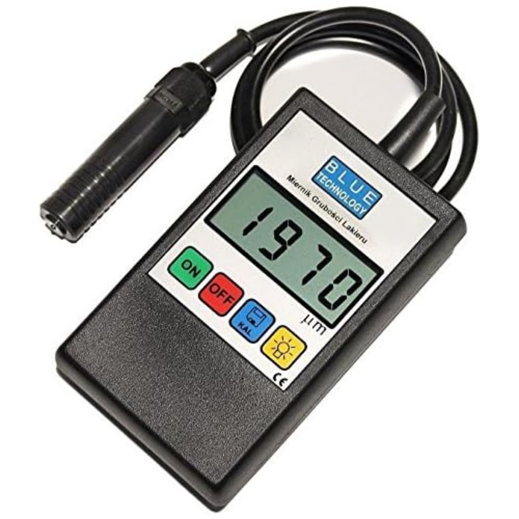 Blue Technology Professional Schichtdickenmessgerät Lackdickenmessgerät Kugelsonde P-11-S-AL | Stahl & Aluminium Coating Thickness Gauge | Lacktester für Auto | Hergestellt in EU, 11cm x 6,5cm x 2,8cm Blue Technology Professional Schichtdickenmessgerät Lackdickenmessgerät Kugelsonde P-11-S-AL | Stahl & Aluminium Coating Thickness Gauge | Lacktester für Auto | Hergestellt in EU, 11cm x 6,5cm x 2,8cm von Blue Technology