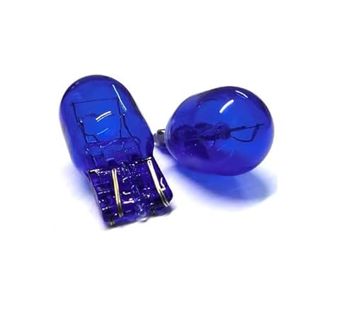 2er Set W21W Tagfahrlicht T20 12V 21W BLAU Birne Original Blue Kein Canbusfehler von BLUETECH