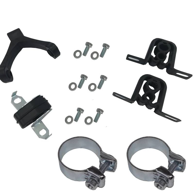 AUSPUFFHALTER kompatibel mit VW Golf 4,BORA,New Beetle, Seat Leon 1.4 AUSPUFFGUMMI SET+Schrauben von BLUETECH