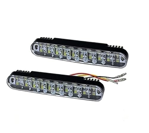BLUETECH 24 LED Tagfahrlicht kompatibel mit VW Golf 5 TOURAN und Passat Dimmfunktion und Interne Steuerung.STVO Zugelassen Setpreis von BLUETECH