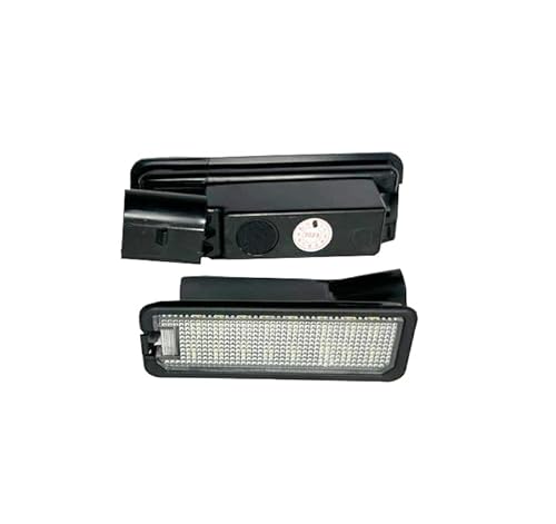 LED Kennzeichenbeleuchtung Kennzeichenleuchte kompatibel mit Porsche 987 05-08-09-10,Porsche 987C Cayman 06-08,Porsche 987C2 Cayman 09-10,Porsche 997-1 911 Carrera 05-08,Volkswagen,SEAT,SKODA von BLUETECH