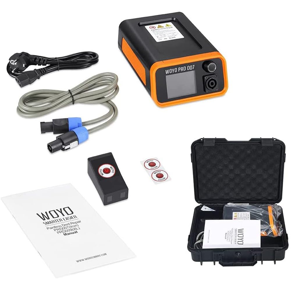 BLUEZY Ausbeulwerkzeug für Karosserie, 800W Dent Puller Reparatur Ausbeulwerkzeug Lackfreies Set, Magnetisches Induktionsgerät zum Entfernen von Dellen,Dellenreparaturset BLUEZY Ausbeulwerkzeug für Karosserie, 800W Dent Puller Reparatur Ausbeulwerkzeug Lackfreies Set, Magnetisches Induktionsgerät zum Entfernen von Dellen,Dellenreparaturset von BLUEZY
