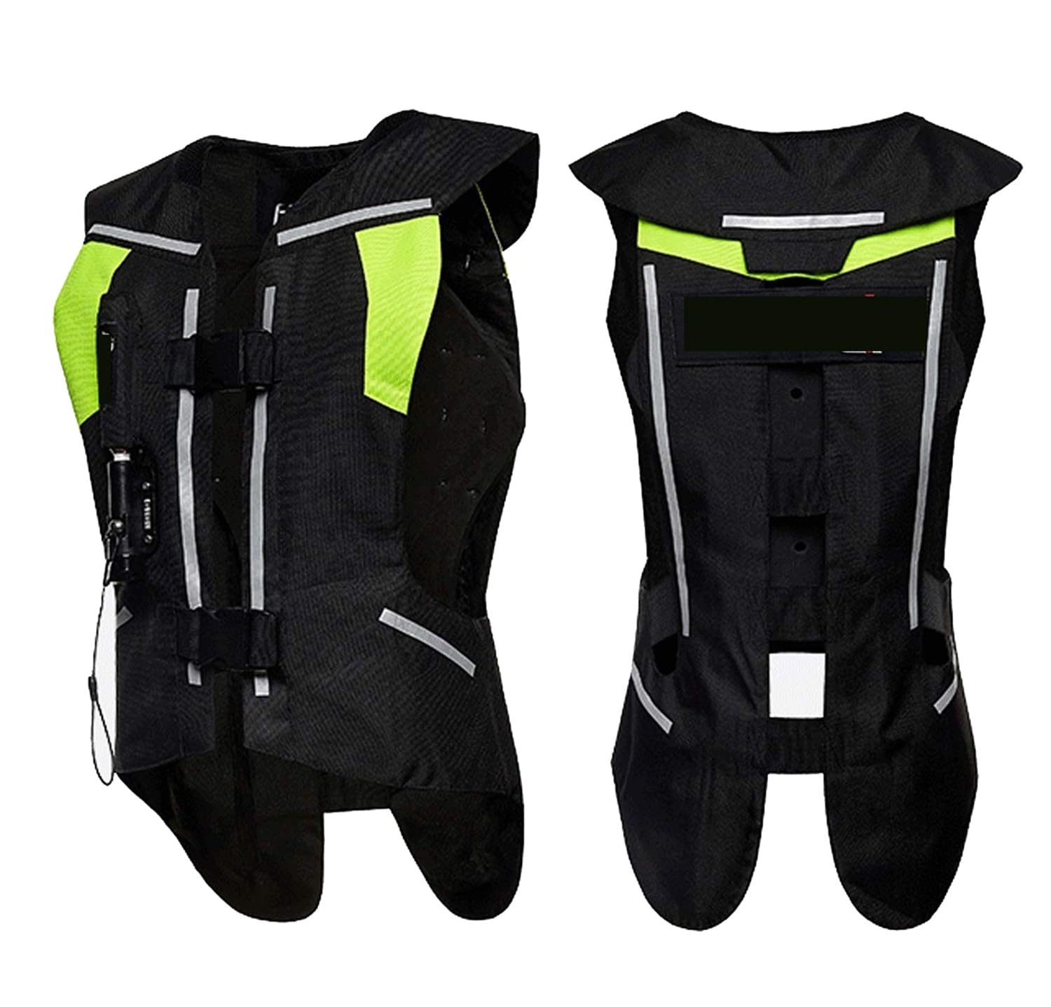 BLUEZY Unisex-Airbag-Weste Für Den Reitsport, Leichte Airbag-Weste, Motorradfahren, Reitsport, Airbag-Weste, Fahrrad Airbag Mit Reflektierendem Streifen Zum Schutz Von Rücken, Taille A,XXL BLUEZY Unisex-Airbag-Weste Für Den Reitsport, Leichte Airbag-Weste, Motorradfahren, Reitsport, Airbag-Weste, Fahrrad Airbag Mit Reflektierendem Streifen Zum Schutz Von Rücken, Taille A,XXL von BLUEZY