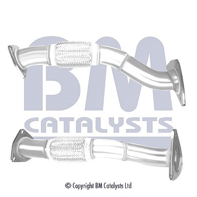 Bm Catalysts Abgasrohr [Hersteller-Nr. BM50486] für Citroën, Fiat, Peugeot von BM CATALYSTS