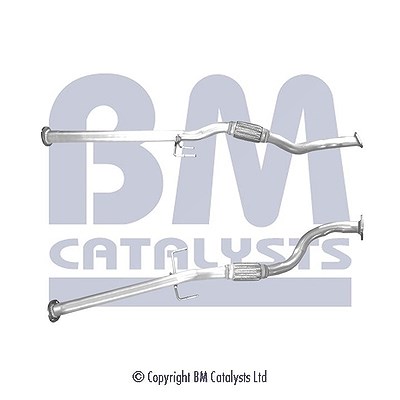 Bm Catalysts Abgasrohr [Hersteller-Nr. BM50588] für Fiat, Suzuki von BM CATALYSTS