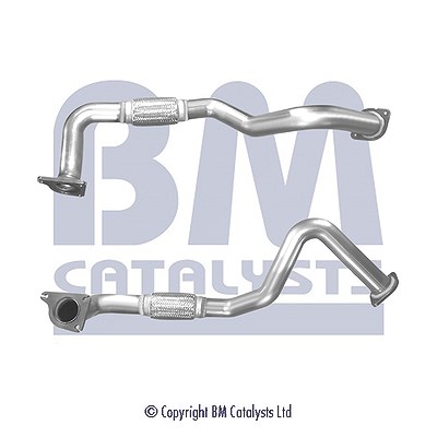 Bm Catalysts Abgasrohr [Hersteller-Nr. BM50929] für Opel, Vauxhall von BM CATALYSTS